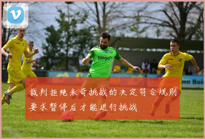 裁判拒绝米奇挑战的决定符合规则要求暂停后才能进行挑战